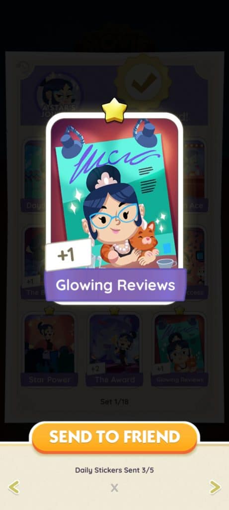 Monopoly Go A Star's Journey Monopoly Go A Stars Journey Glowing Reviews 1 Monopoly Go A Star's Journey: Stickers