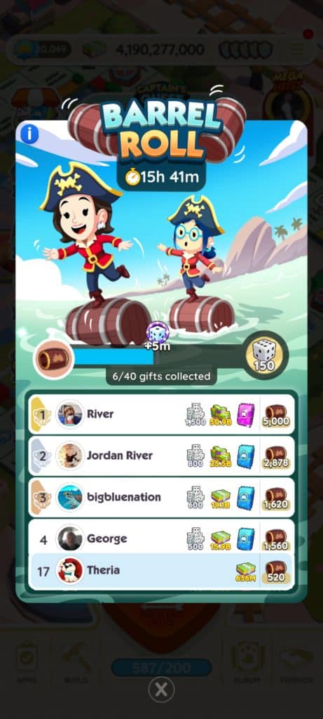 Monopoly Go Barrel Roll (March 25) Monopoly Go Barrel Roll March 25 Monopoly Go Barrel Roll: Tips and Strategies