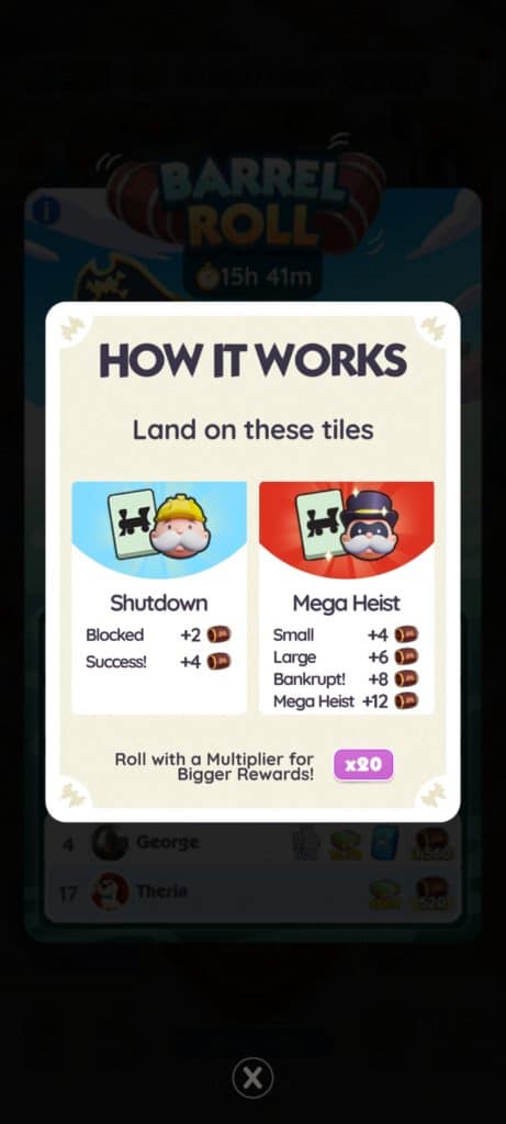 Monopoly Go Barrel Roll (March 25) Monopoly Go Barrel Roll March 25 How To Earn Points Monopoly Go Barrel Roll: How To Earn Points