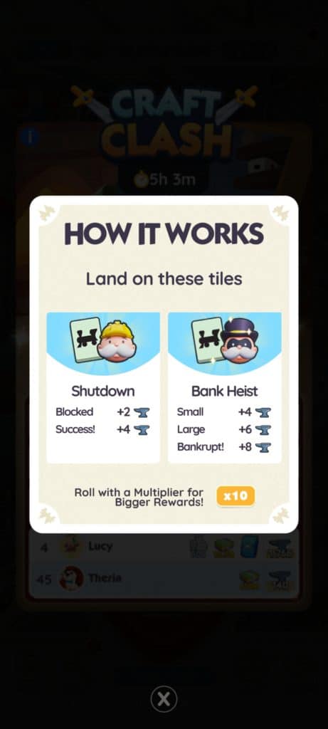 Monopoly Go Craft Clash (March 18) Monopoly Go Craft Clash How To Earn Points Monopoly Go Craft Clash: How To Earn Points