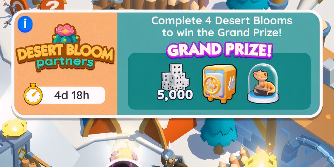 Monopoly Go Desert Bloom Partners Monopoly Go Desert Bloom Partners Guide Rewards Monopoly Go Desert Bloom Partners: Rewards