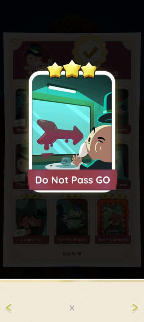 Monopoly Go Ghoulish Games Monopoly Go Ghoulish Games Do No Pass Go Monopoly Go Ghoulish Games: Stickers