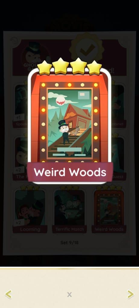 Monopoly Go Ghoulish Games Monopoly Go Ghoulish Games Weird Woods Monopoly Go Ghoulish Games: Stickers