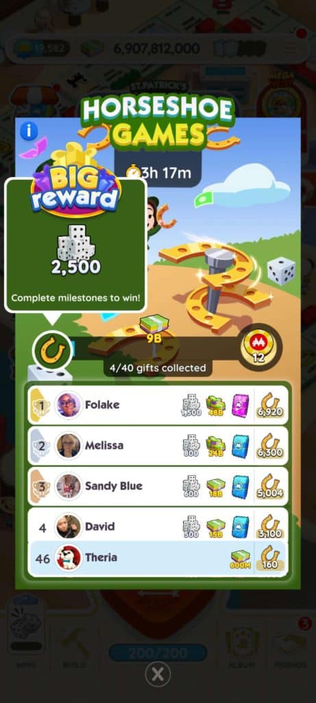 Monopoly Go Horseshoes Games Mar 11 Monopoly Go Horseshoes Games Mar 11 Reward Monopoly Go Horseshoes Games Mar 11: Rewards