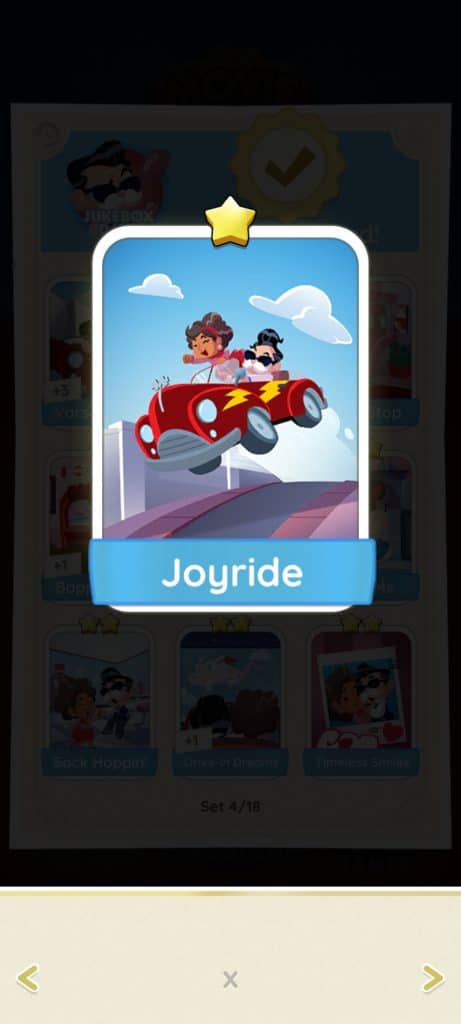 Monopoly Go Jukebox Days Monopoly Go Jukebox Days Joyride Monopoly Go Jukebox Days: Stickers