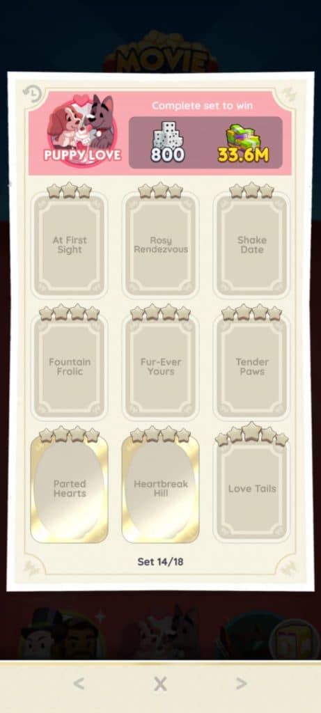 Monopoly Go Movie Night Album Monopoly Go Movie Night Set 14 Monopoly Go Movie Night Album: Sticker Set and Rewards
