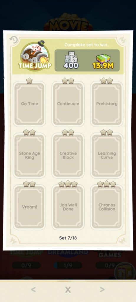 Monopoly Go Movie Night Album Monopoly Go Movie Night Set 7 Monopoly Go Movie Night Album: Sticker Set and Rewards