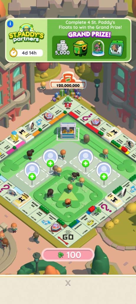 Monopoly Go Bagpipe Bash Monopoly Go St. Paddys Partners Game Screen 2 Monopoly Go Bagpipe Bash: Other Events