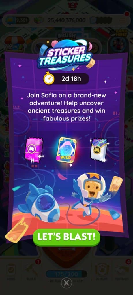 Monopoly Go Sticker Treasure Monopoly Go Sticker Treasure Rewards Monopoly Go Sticker Treasure: Rewards