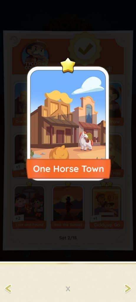 Monopoly Go Tycoon Cowboy Monopoly Go Tycoon Cowboy One Horse Town 1 Monopoly Go Tycoon Cowboy: Stickers