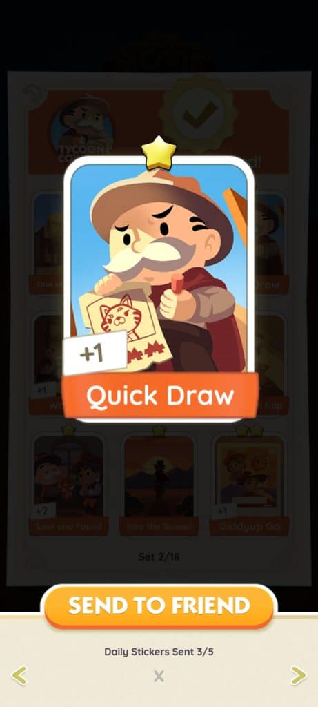 Monopoly Go Tycoon Cowboy Monopoly Go Tycoon Cowboy Quick Draw 1 Monopoly Go Tycoon Cowboy: Stickers