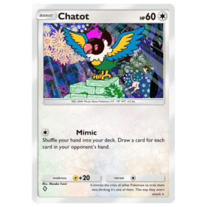 Pokemon TCG Pocket Mythical Island Mythical Island Chatot Pokemon TCG Pocket Mythical Island - Mythical Island Chatot