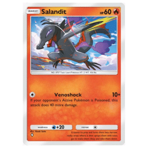 Pokemon TCG Pocket Mythical Island Mythical Island Salandit Pokemon TCG Pocket Mythical Island - Mythical Island Salandit