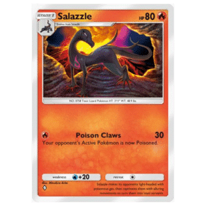 Pokemon TCG Pocket Mythical Island Mythical Island Salazzle Pokemon TCG Pocket Mythical Island - Mythical Island Salazzle