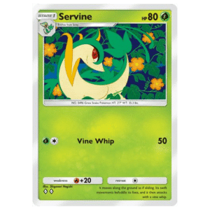 Pokemon TCG Pocket Mythical Island Mythical Island Servine Pokemon TCG Pocket Mythical Island - Mythical Island Servine