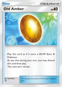 Pokemon TCG Pocket Mythical Island Old Amber Pokemon TCG Pocket Mythical Island - Old Amber