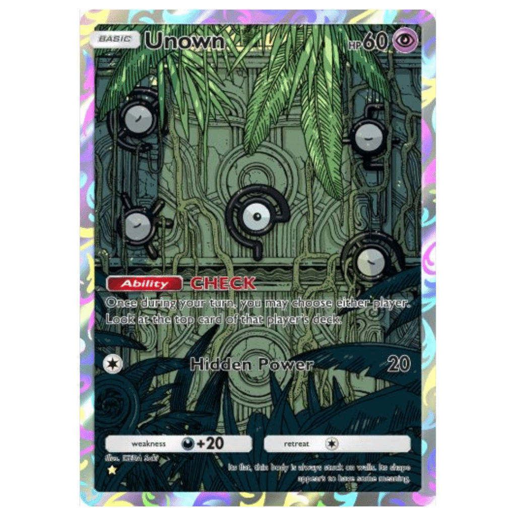 Pokemon TCG Pocket Triumphant Light Guide PTCGP Unown 1 Pokemon TCG Pocket Triumphant Light