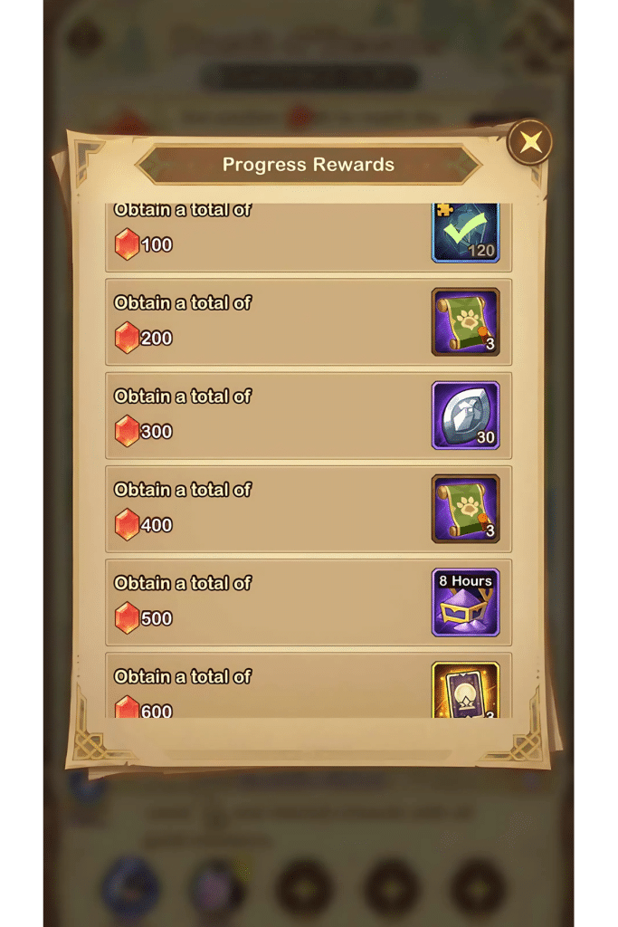 AFK Arena Pursuit of Treasures Event Guide Rewards 2 1 AFK Arena Pursuit of Treasures Rewards