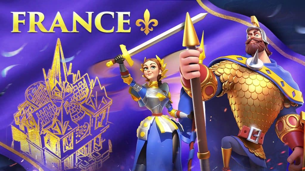 Rise of Kingdoms France Civilization Rise of Kingdoms France Civilization Rise of Kingdoms France Civilization
