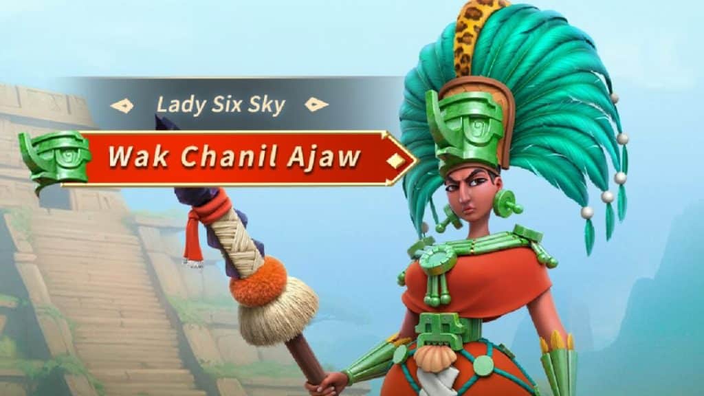 Rise of Kingdoms Maya Civilization Rise of Kingdoms Wak Chanil Ajaw Rise of Kingdoms Maya Civilization