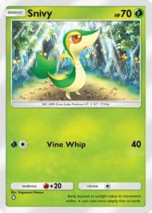 Pokemon TCG Pocket Grass Mass Outbreak Snivy Pokemon TCG Pocket Grass Mass Outbreak - Snivy