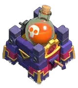 Clash of Clans Healing Tome Equipment Guide Spell Tower3 Poison clash of clans Clash of Clans Healing Tome Equipment Guide - poison spell tower icon