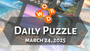 Wordscapes Daily Puzzle 24th of March 2025 Answer thumbnail