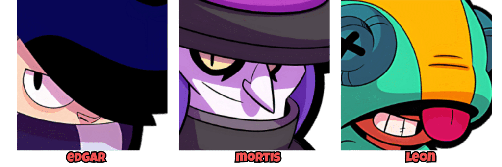Brawl Stars Barren Badlands Guide brawl stars edgar mortis and leon 1 Brawl Stars Barren Badlands Close-Range Assassins