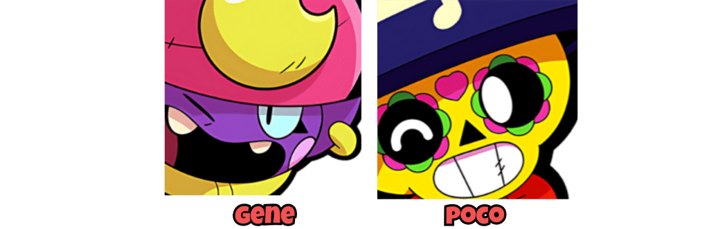 Brawl Stars Boom Town Bust Guide brawl stars gene and poco Brawl Stars Boom Town Bust Support Brawlers