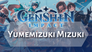 Genshin Impact Yumemizuki Mizuki - Logo