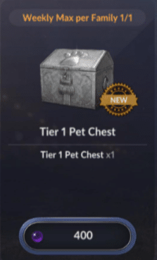 Black Desert Online Pets Guide image 1061 Black Desert Online - Tier 1 Pet Chest