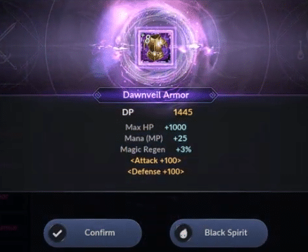 Black Desert Online Black Shrine Guide image 1218 Black Desert Online - Dawnveil Armor