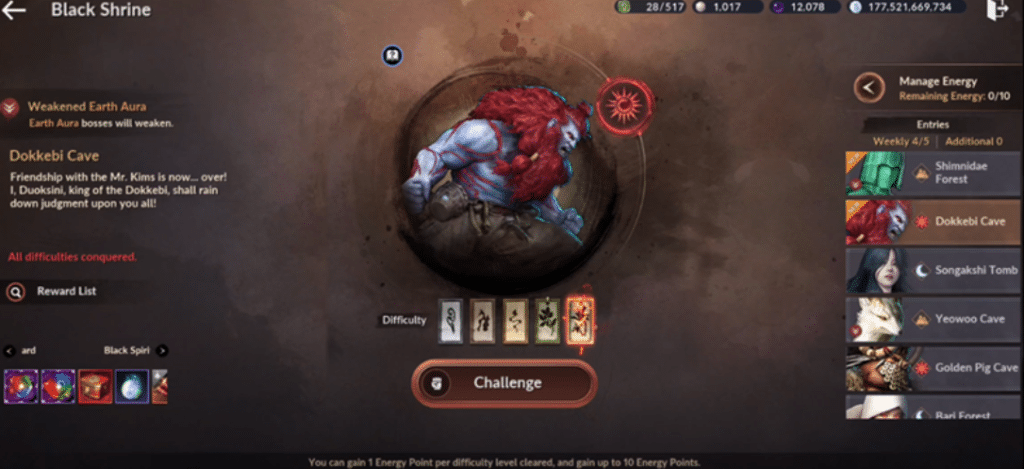 Black Desert Online Black Shrine Guide image 1227 Black Desert Online - Boss Rewards