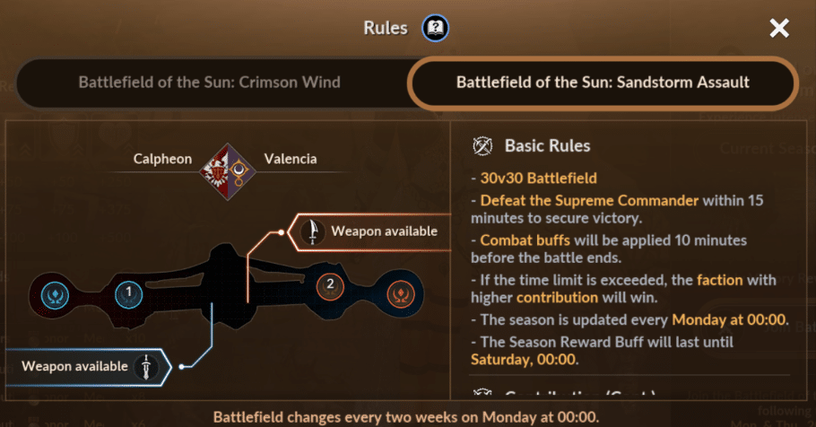 Black Desert Online Battlefield of the Sun Guide image 1538 Black Desert Online - Sandstorm Assault