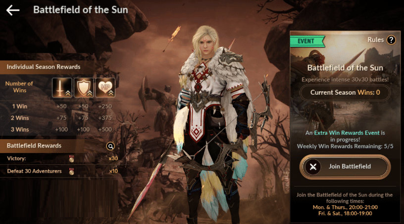 Black Desert Online Battlefield of the Sun Guide image 1547 Black Desert Online - Battlefield of the Sun Rewards