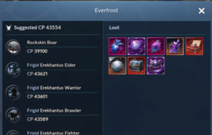 Black Desert Online Mountain of Everfrost Guide image 986 Black Desert Online Mountain of Everfrost - Loots