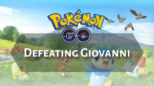 Pokemon Go Defeating Giovanni - thumbnail