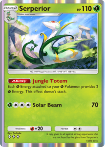 Pokemon TCG Pocket Grass Mass Outbreak serperior Pokemon TCG Pocket Grass Mass Outbreak - serperior
