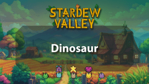 Stardew Valley Dinosaur - Logo