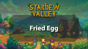 Stardew Valley Fried Egg - Logo