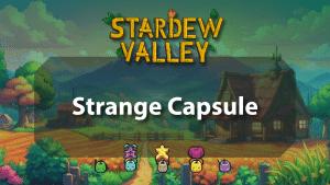 Stardew Valley Strange Capsule - Logo