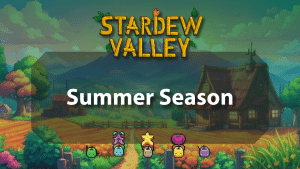 Stardew Valley Summer Season - Logo