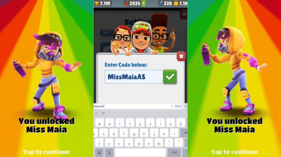 Subway Surfers Miss Maia Guide subwaysurfers missmaia unlocked Subway Surfers Miss Maia Guide - Unlocked Miss Maia Redeem Code