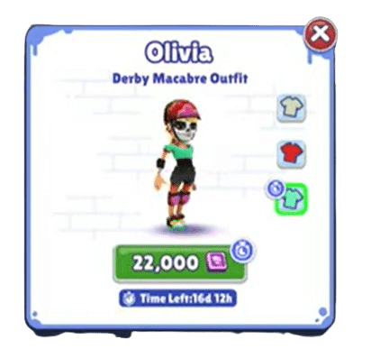 Subway Surfers Limited Character Olivia Guide subwaysurfers olivia derby purchase 1 Subway Surfers Limited Character Olivia Guide - Unlocking Olivia 22,000