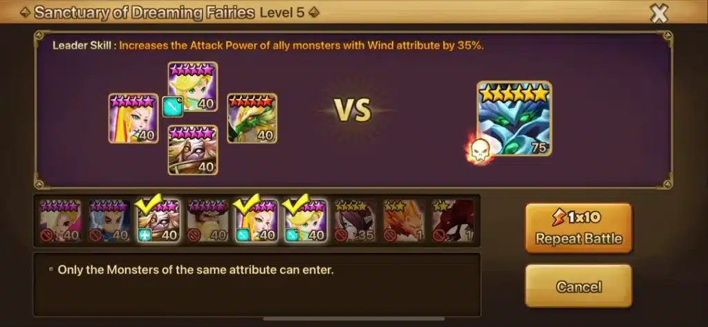 Summoners War Ellunia Remains Guide - Team