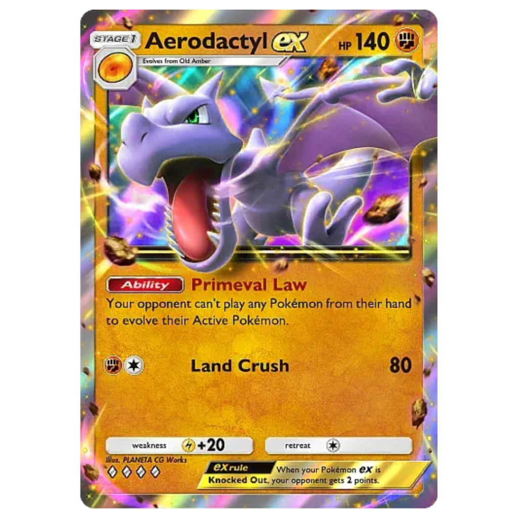 Pokemon TCG Pocket Pawmot Drop Event Aerodactyl ex Pokemon TCG Pocket Pawmot Drop Event - Aerodactyl ex