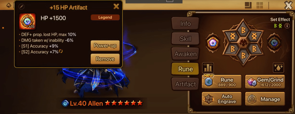 Summoners War Allen Water Vagabond Guide Allen Runes Summoners War Allen Water Vagabond Guide - Allen Runes