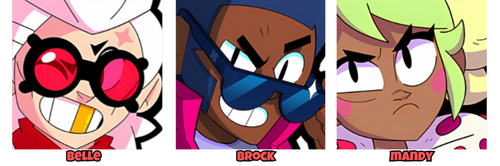 Brawl Stars Ruins Guide Brawl Stars Belle Brock and Mandy Brawl Stars Ruins Belle, Brock, and Mandy