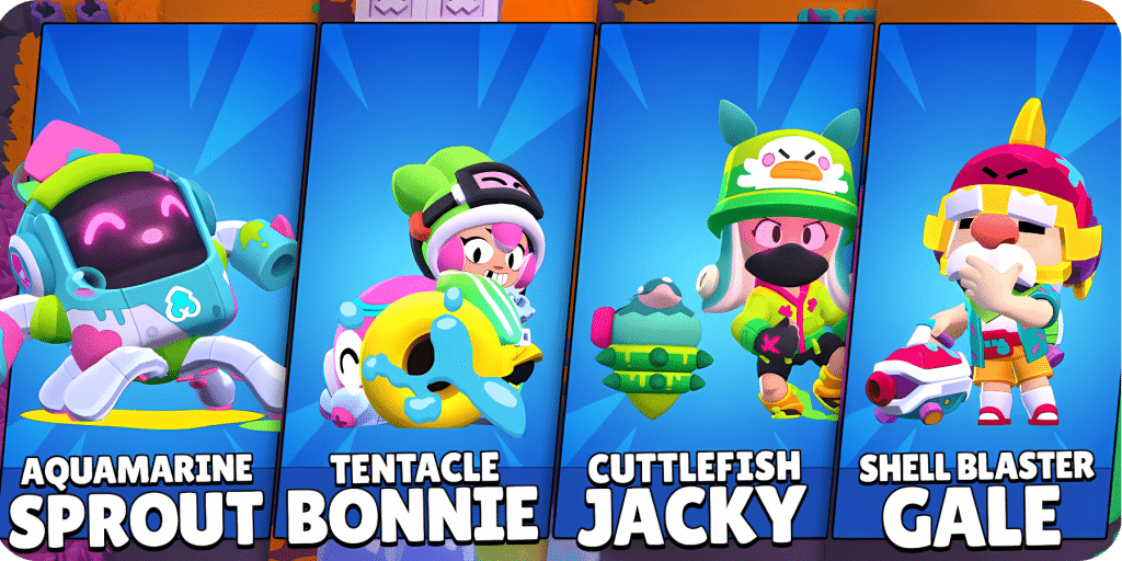 Brawl Stars Paint Brawl Guide Brawl Stars Deep Sea Skins Brawl Stars Paint Brawl Deep Sea Skins