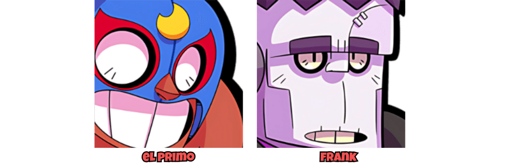Brawl Stars Ring of Fire Guide Brawl Stars El Primo and Frank 2 Brawl Stars Ring of Fire El Primo and Frank